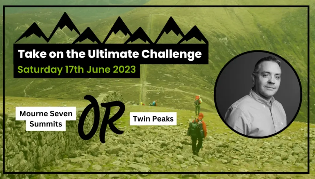 Mournes Challenge banner